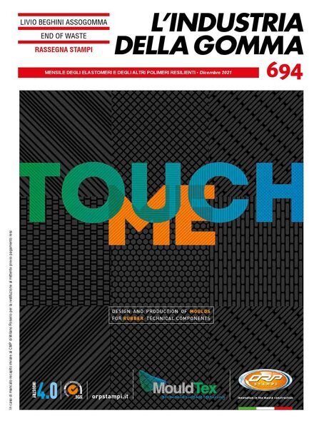 L’industria della Gomma – Dicembre 2021 Cover