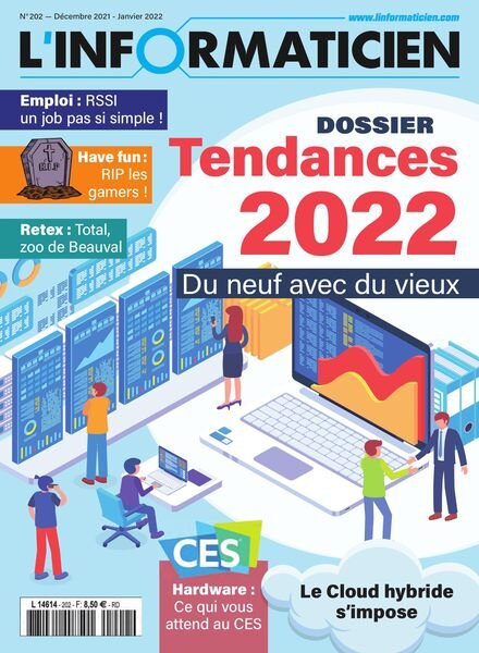 L’Informaticien – Decembre 2021 – Janvier 2022 Cover