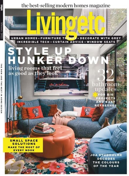 Living Etc UK – February 2022 Cover