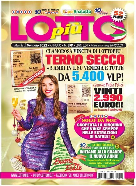 Lottopiu – Gennaio 2022 Cover