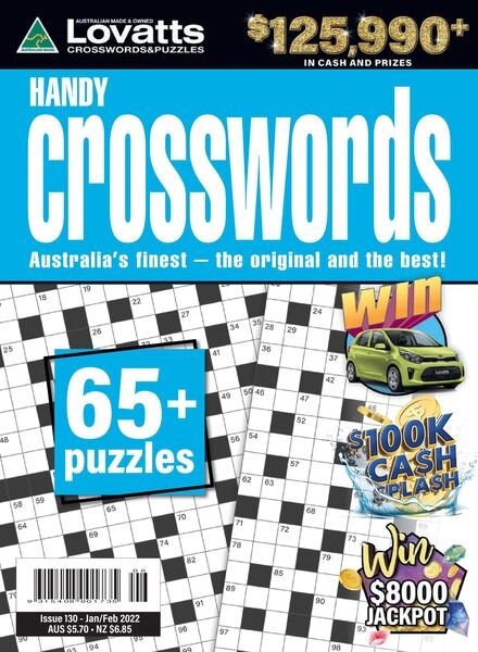 Lovatts Handy Crosswords – 26 December 2021 Cover