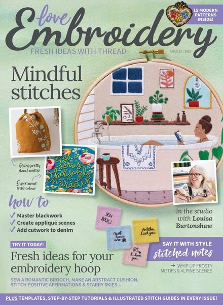 Love Embroidery – January 2022 Cover