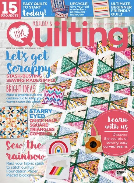Love Patchwork & Quilting – March 2022 Cover