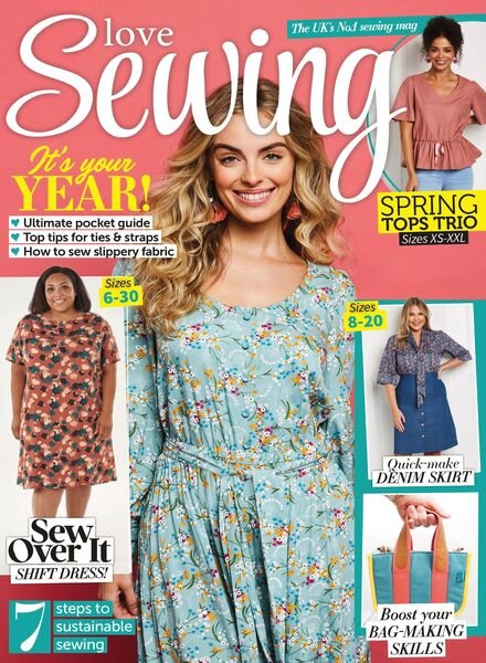 Love Sewing – January 2022 Cover