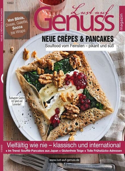 Lust auf Genuss – Januar 2022 Cover