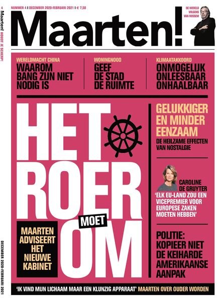 Maarten! – december 2020 Cover