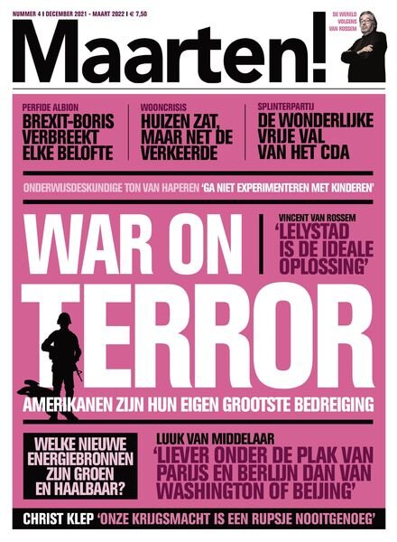 Maarten! – december 2021 Cover