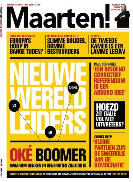 Maarten! – maart 2021 Cover
