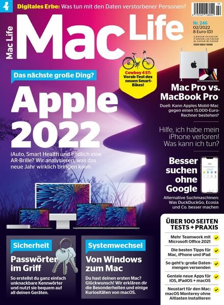 Mac Life Germany – Februar 2022 Cover