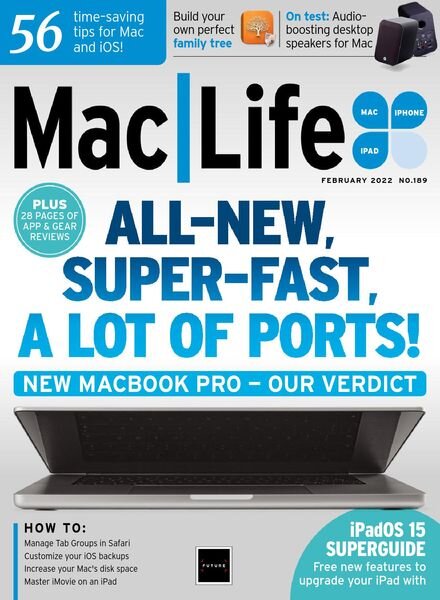MacLife UK – February 2022 Cover
