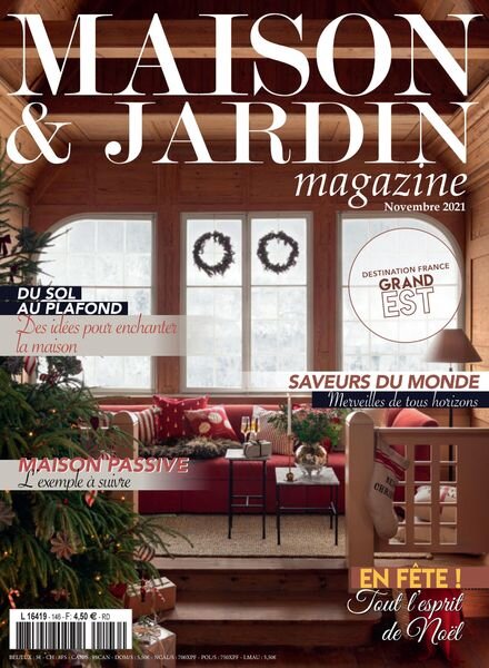 Maison & Jardin Magazine – Novembre 2021 Cover
