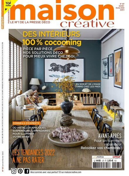 Maison Creative – Janvier-Fevrier 2022 Cover
