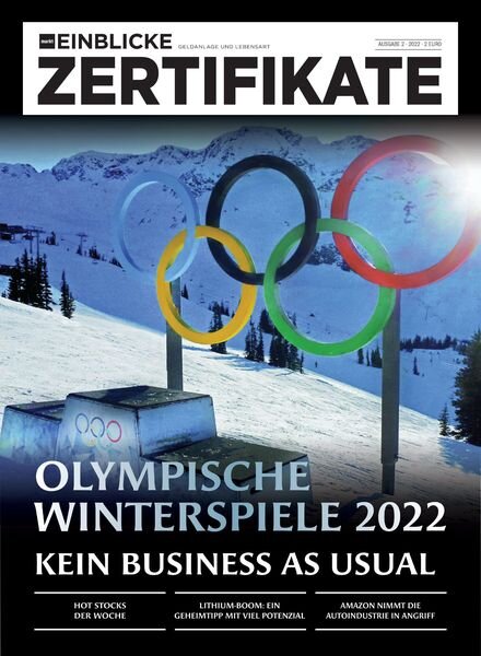 marktEINBLICKE Zertifikate – 26 Januar 2022 Cover