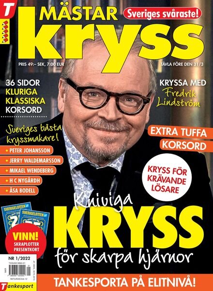 Mastarkryss – 20 januari 2022 Cover