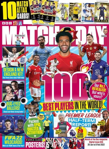 Match of the Day – 26 January 2022 Cover