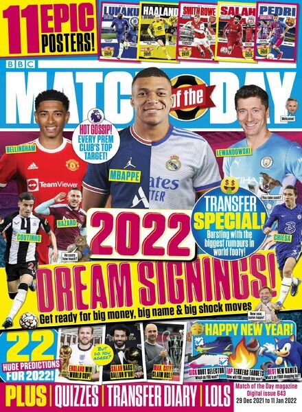 Match of the Day – 29 December 2021 Cover