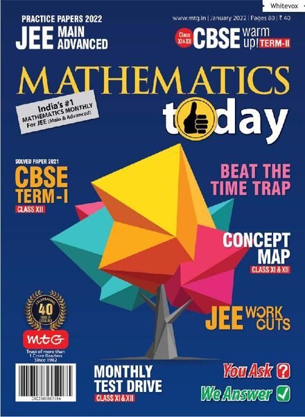 Mathematics Today – January 2022 Cover