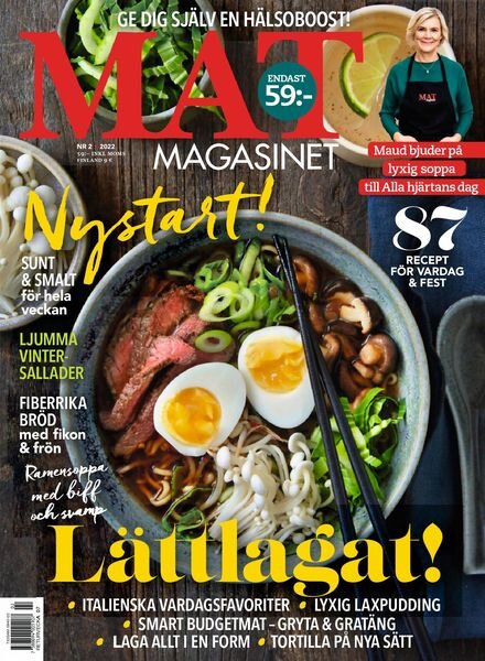 Matmagasinet – februari 2022 Cover