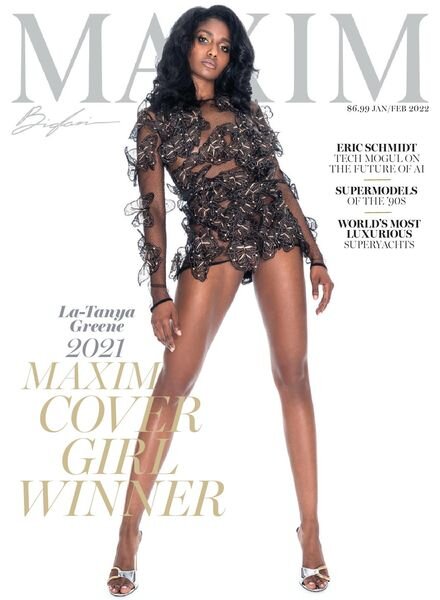 Maxim USA – January 2022 Cover