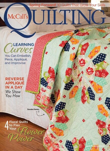 McCall’s Quilting – March-April 2022 Cover