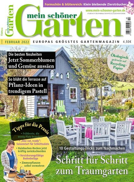Mein schoner Garten – Februar 2022 Cover