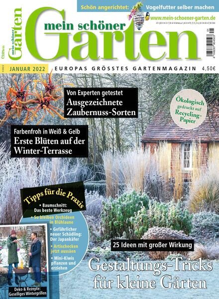 Mein schoner Garten – Januar 2022 Cover