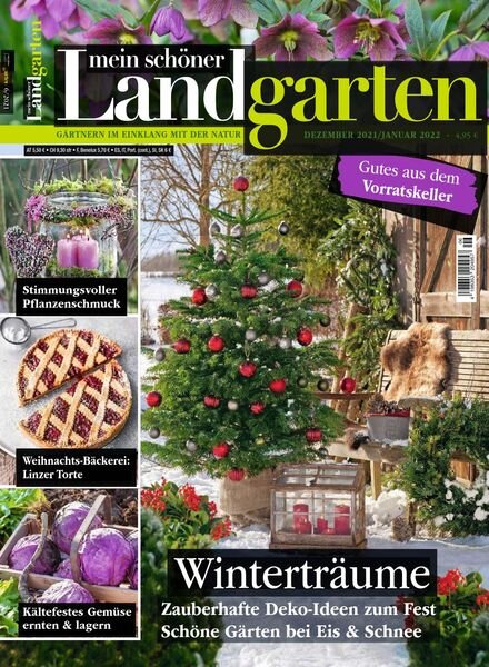 Mein schoner Landgarten – Dezember 2021 – Januar 2022 Cover