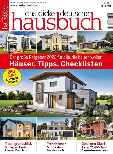 mein schones zuhause – 05 Januar 2022 Cover