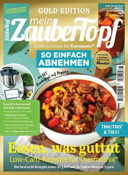 mein ZauberTopf Gold-Edition – Januar 2022 Cover
