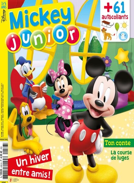 Mickey Junior – Janvier 2022 Cover