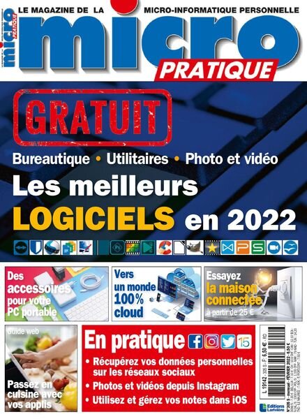 Micro Pratique – fevrier 2022 Cover