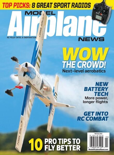 Model Airplane News – February 2022 Cover
