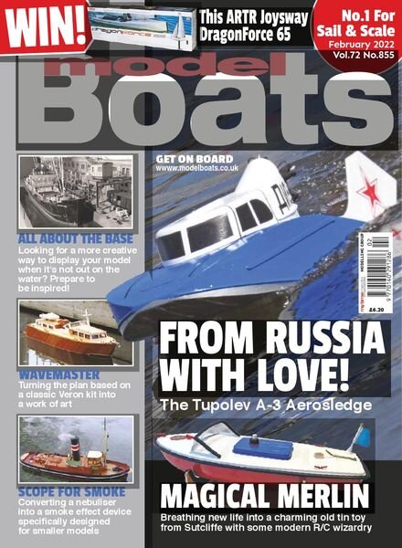 Model Boats – Issue 855 – February 2022 Cover