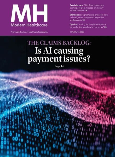 Modern Healthcare – January 17, 2022 Cover