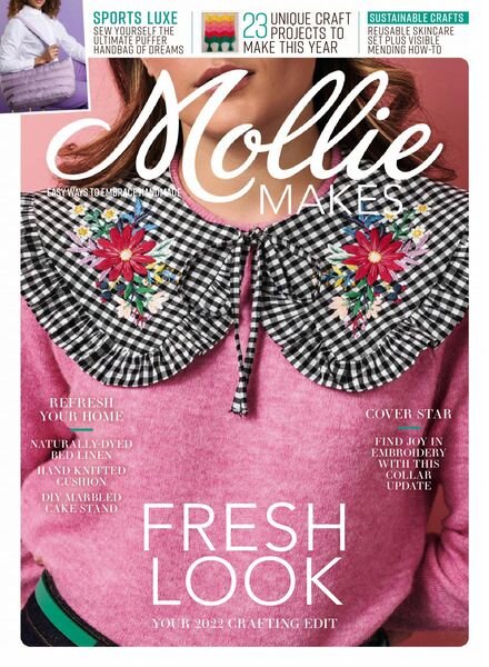 Mollie Makes – January 2022 Cover