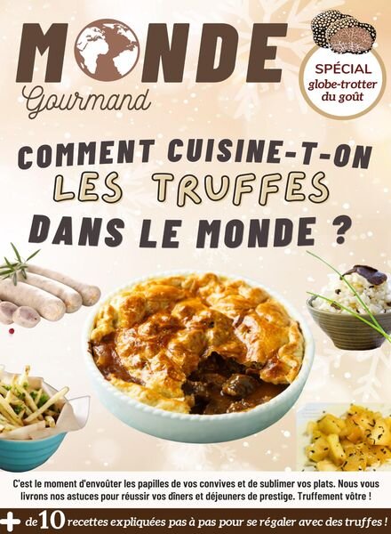 Monde Gourmand – Decembre 2021 Cover