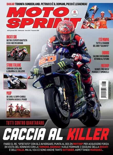 Moto Sprint – 18 Gennaio 2022 Cover