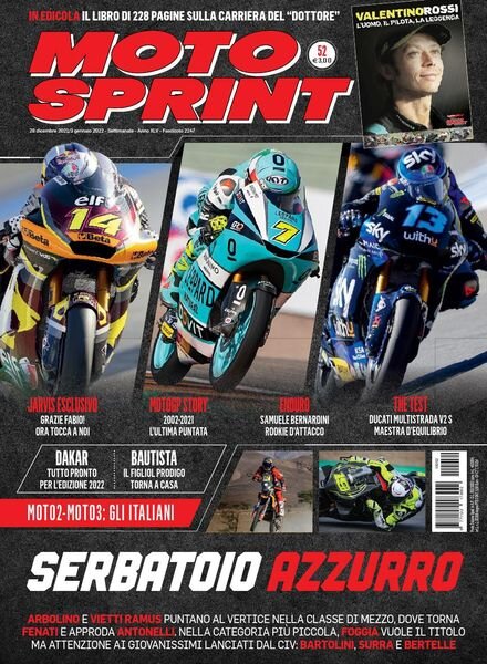 Moto Sprint – 28 Dicembre 2021 Cover