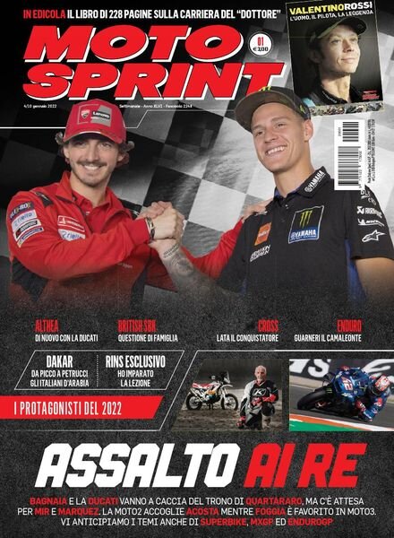 Moto Sprint – 4 Gennaio 2022 Cover