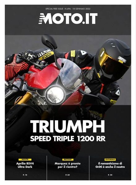 Moto.it Magazine – 18 Gennaio 2022 Cover