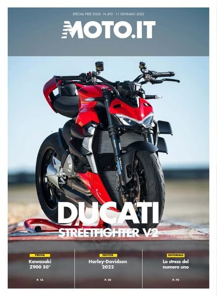 Moto.it Magazine – Gennaio 2022 Cover