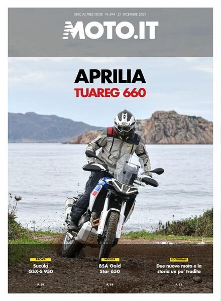 Motoit Magazine – 21 Dicembre 2021 Cover