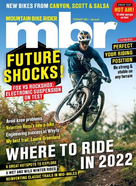 Mountain Bike Rider – February 2022 Cover