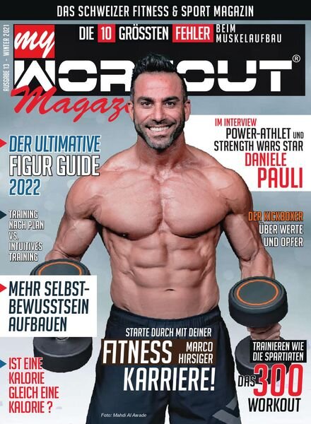 My Workout Magazin – Winter 2021 Cover