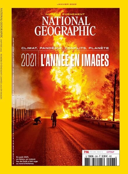 National Geographic France – Janvier 2022 Cover