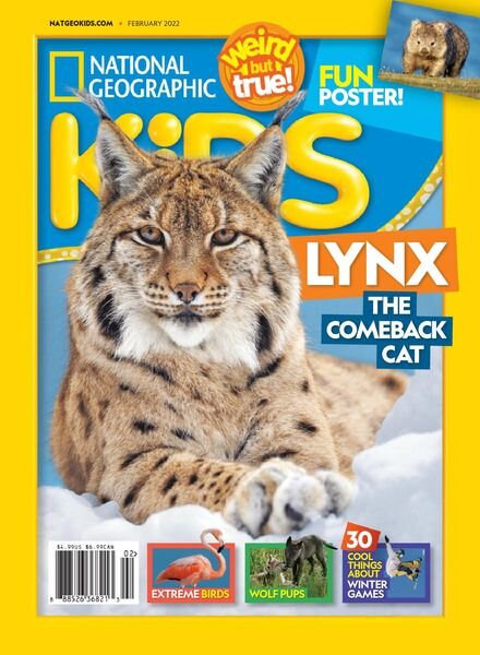National Geographic Kids USA – February 2022 Cover