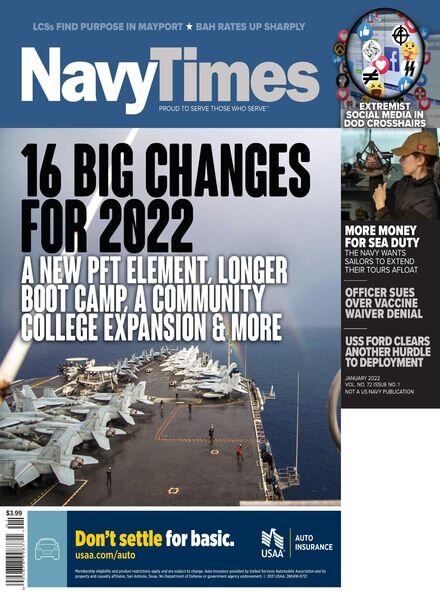 Navy Times – 10 January 2022 Cover