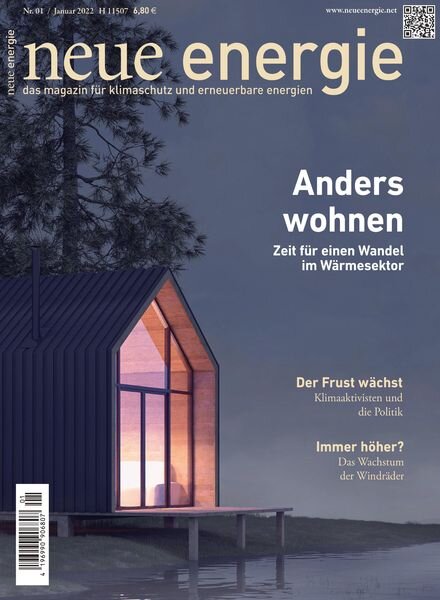 neue energie – 30 Dezember 2021 Cover