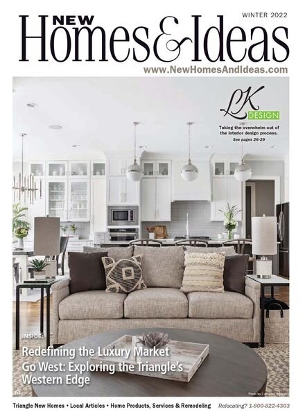 New Homes & Ideas – Winter 2021-2022 Cover