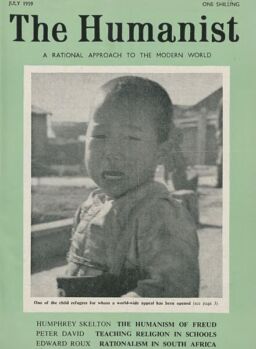 New Humanist – The Humanist, July 1959